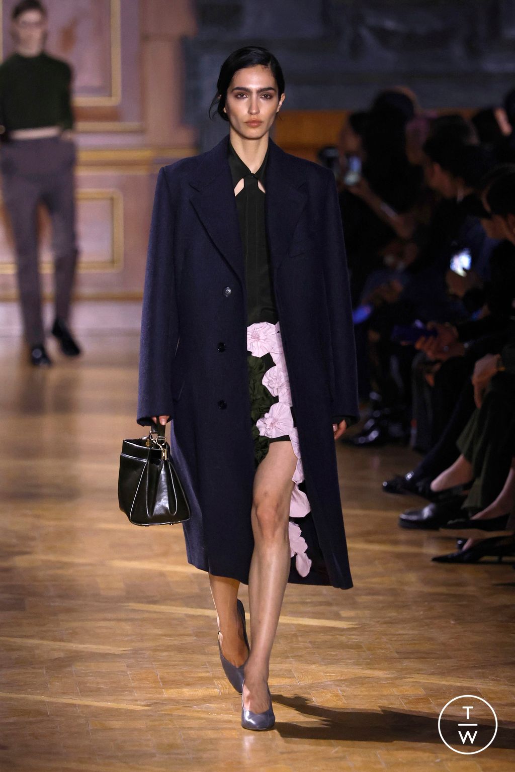 Fashion Week Paris Fall/Winter 2026 look 9 de la collection Victoria Beckham womenswear