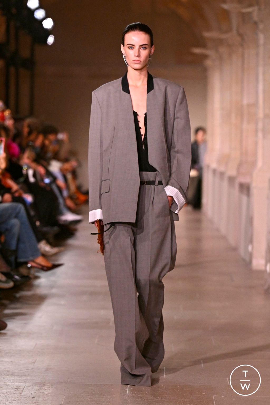 Fashion Week Paris Spring/Summer 2026 look 38 de la collection Victoria Beckham womenswear