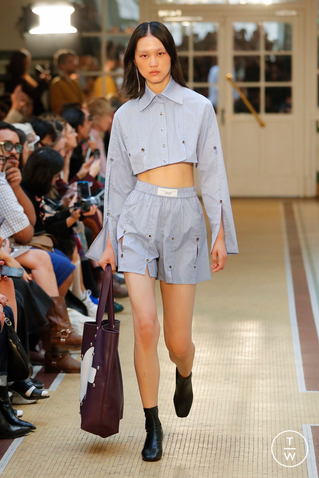 Fashion Week Paris Spring/Summer 2024 look 6 from the Victoria/tomas collection 女装