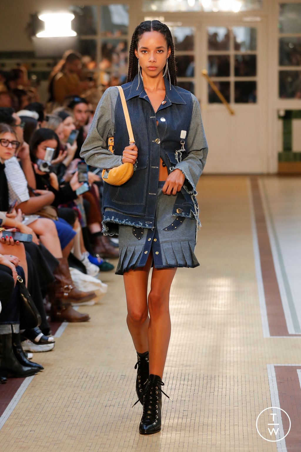 Fashion Week Paris Spring/Summer 2024 look 7 from the Victoria/tomas collection 女装