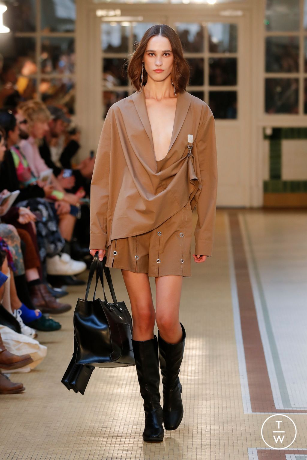 Fashion Week Paris Spring/Summer 2024 look 12 from the Victoria/tomas collection 女装