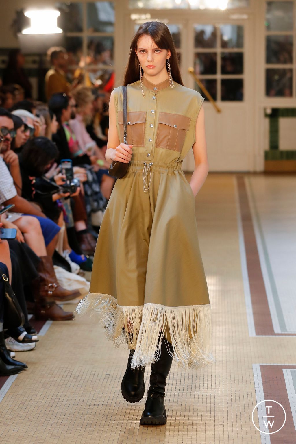 Fashion Week Paris Spring/Summer 2024 look 14 from the Victoria/tomas collection 女装