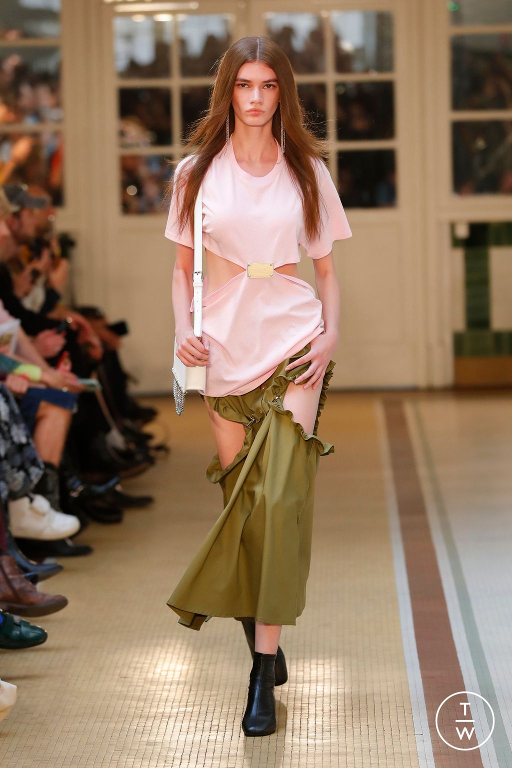 Fashion Week Paris Spring/Summer 2024 look 15 from the Victoria/tomas collection womenswear