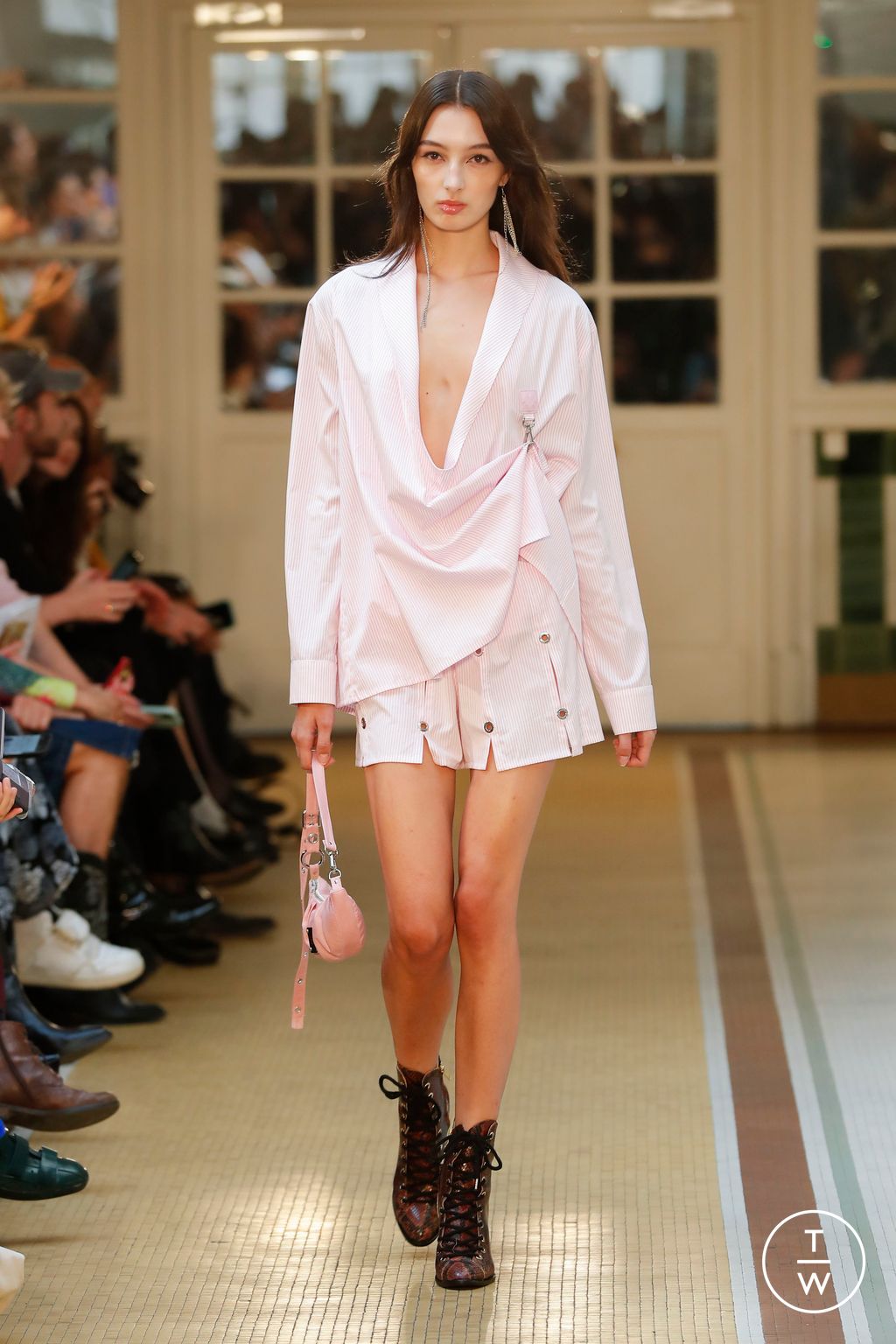 Fashion Week Paris Spring/Summer 2024 look 16 from the Victoria/tomas collection womenswear