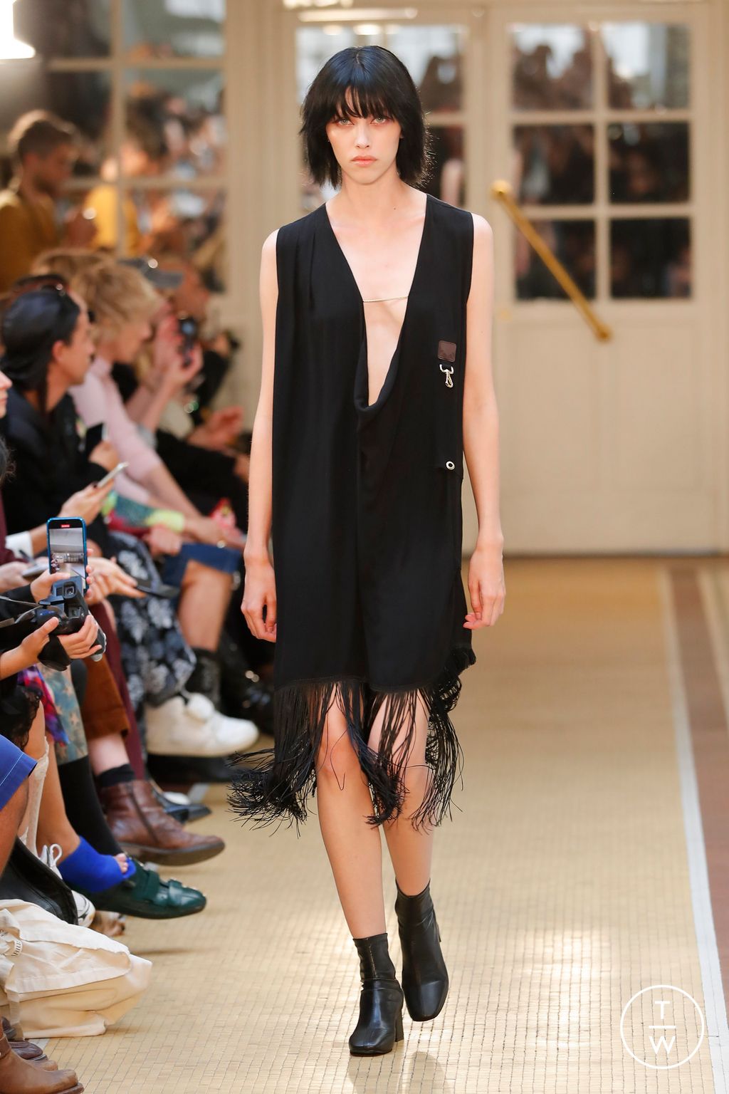 Fashion Week Paris Spring/Summer 2024 look 19 from the Victoria/tomas collection womenswear