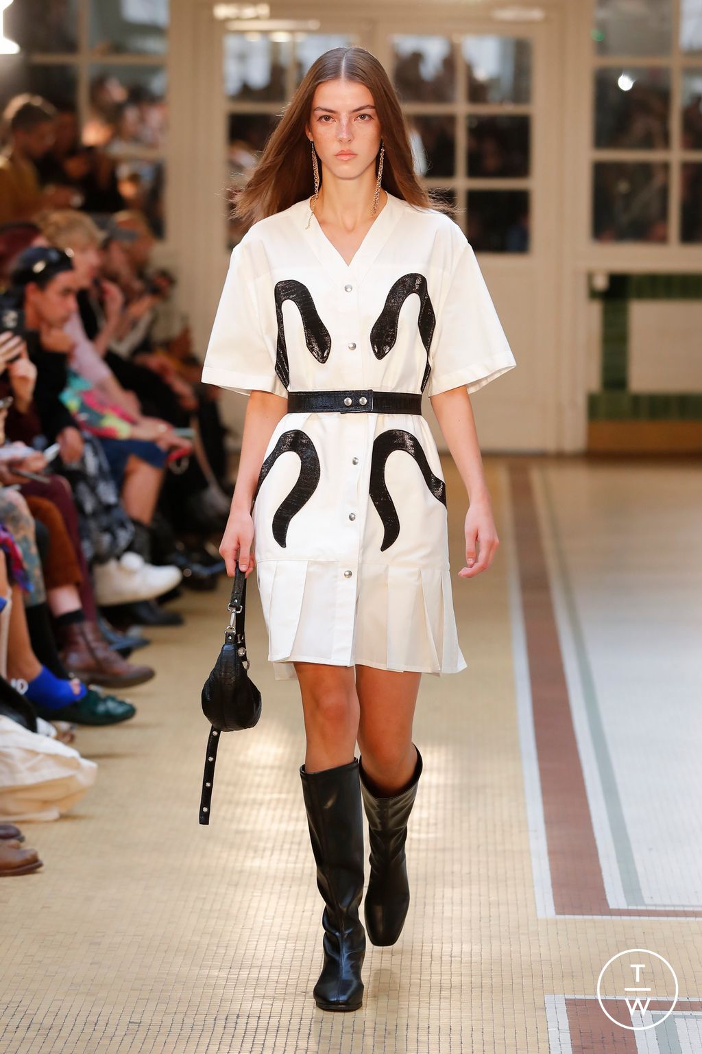 Fashion Week Paris Spring/Summer 2024 look 25 from the Victoria/tomas collection womenswear