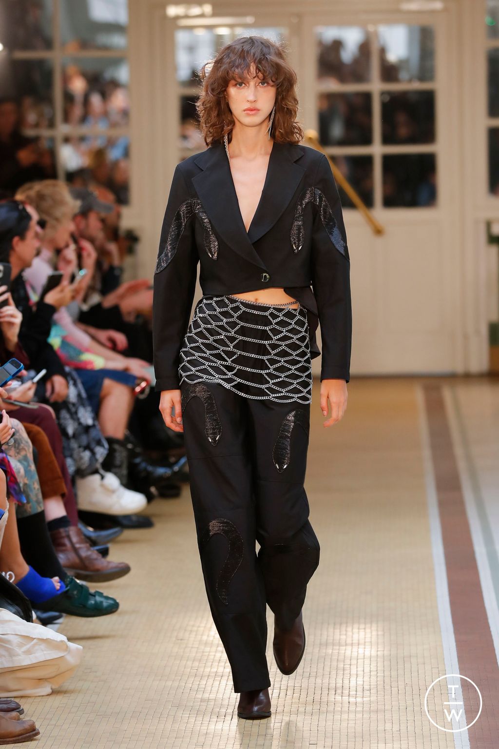 Fashion Week Paris Spring/Summer 2024 look 28 from the Victoria/tomas collection womenswear