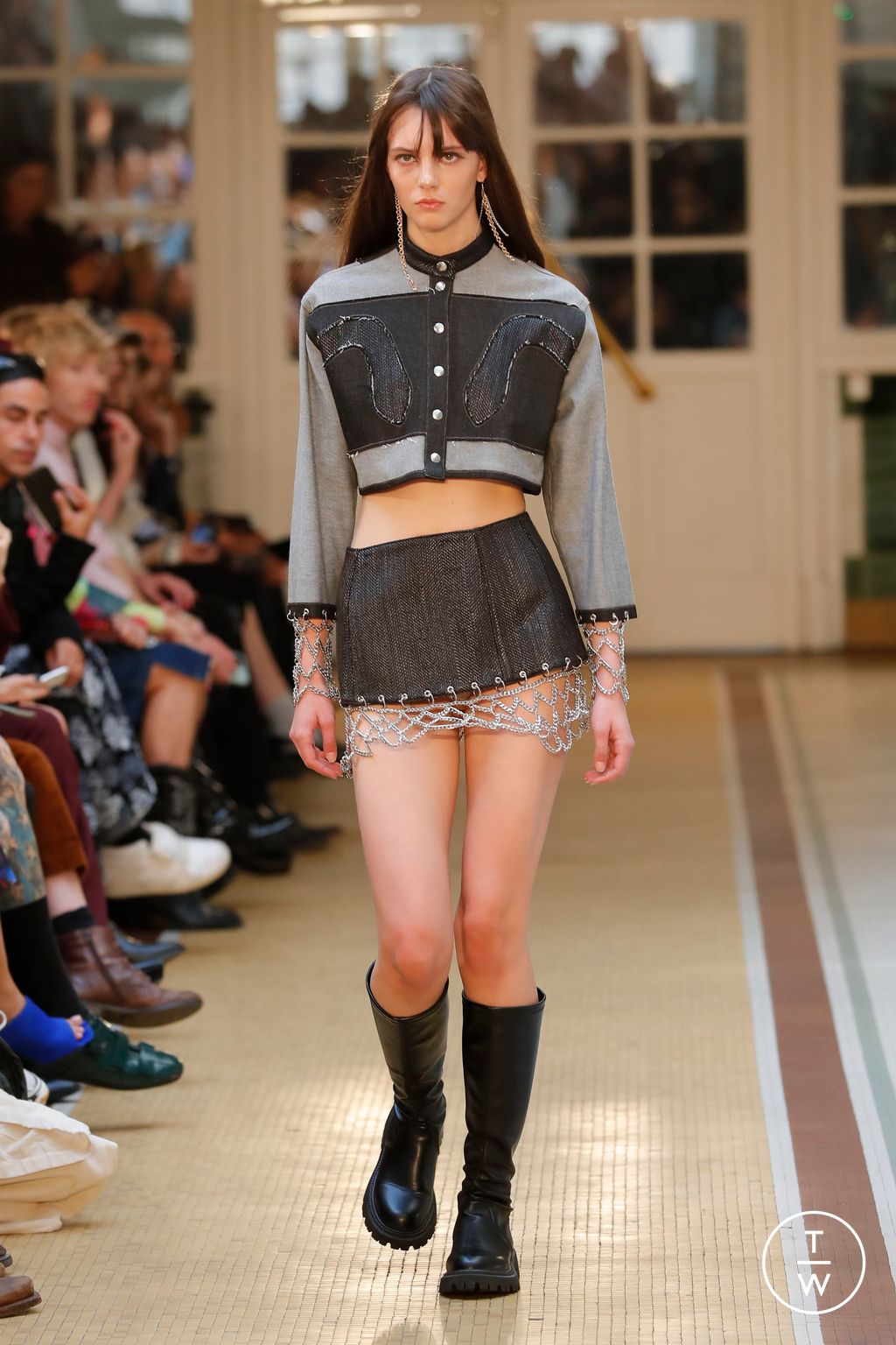 Fashion Week Paris Spring/Summer 2024 look 29 from the Victoria/tomas collection womenswear