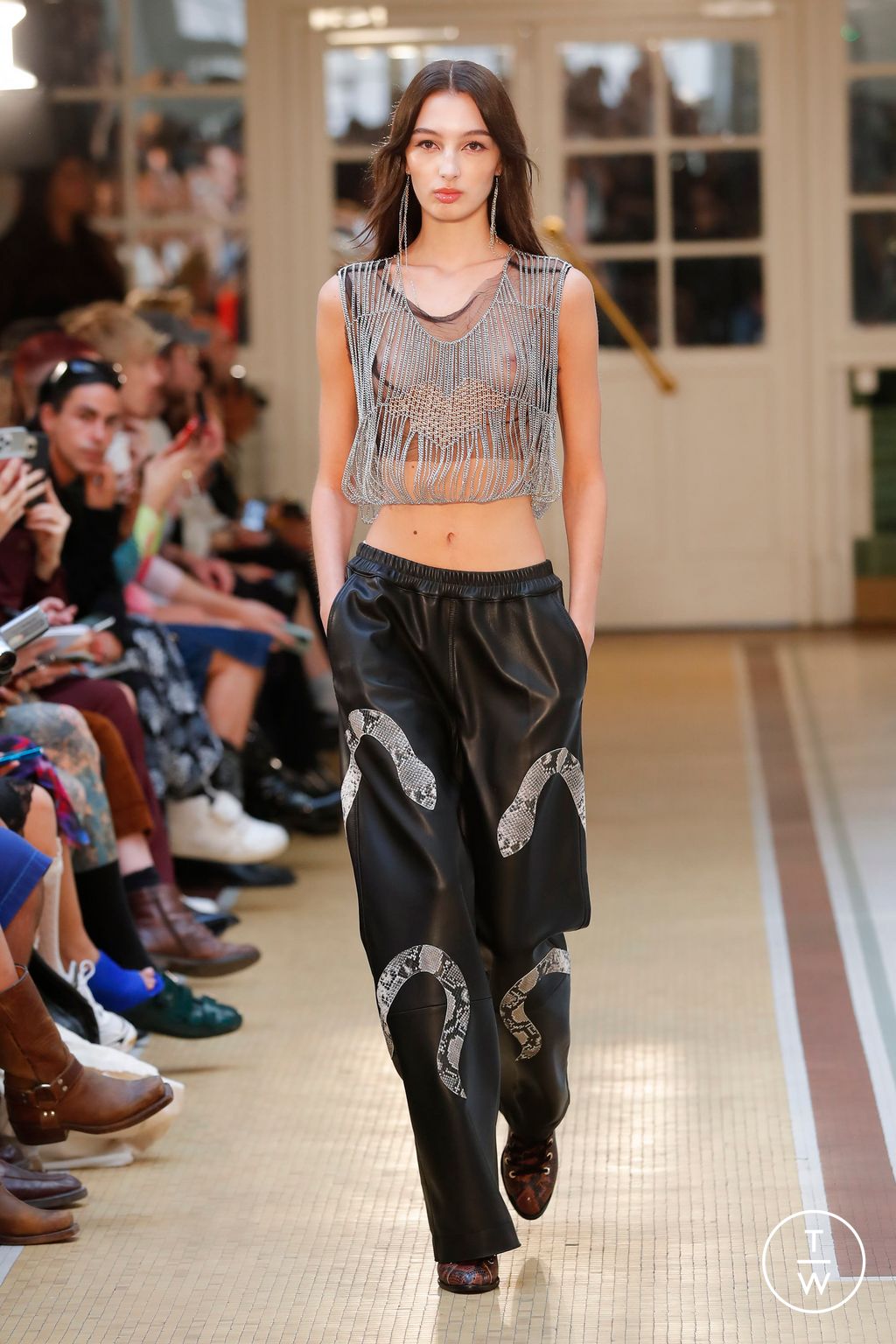 Fashion Week Paris Spring/Summer 2024 look 32 from the Victoria/tomas collection womenswear