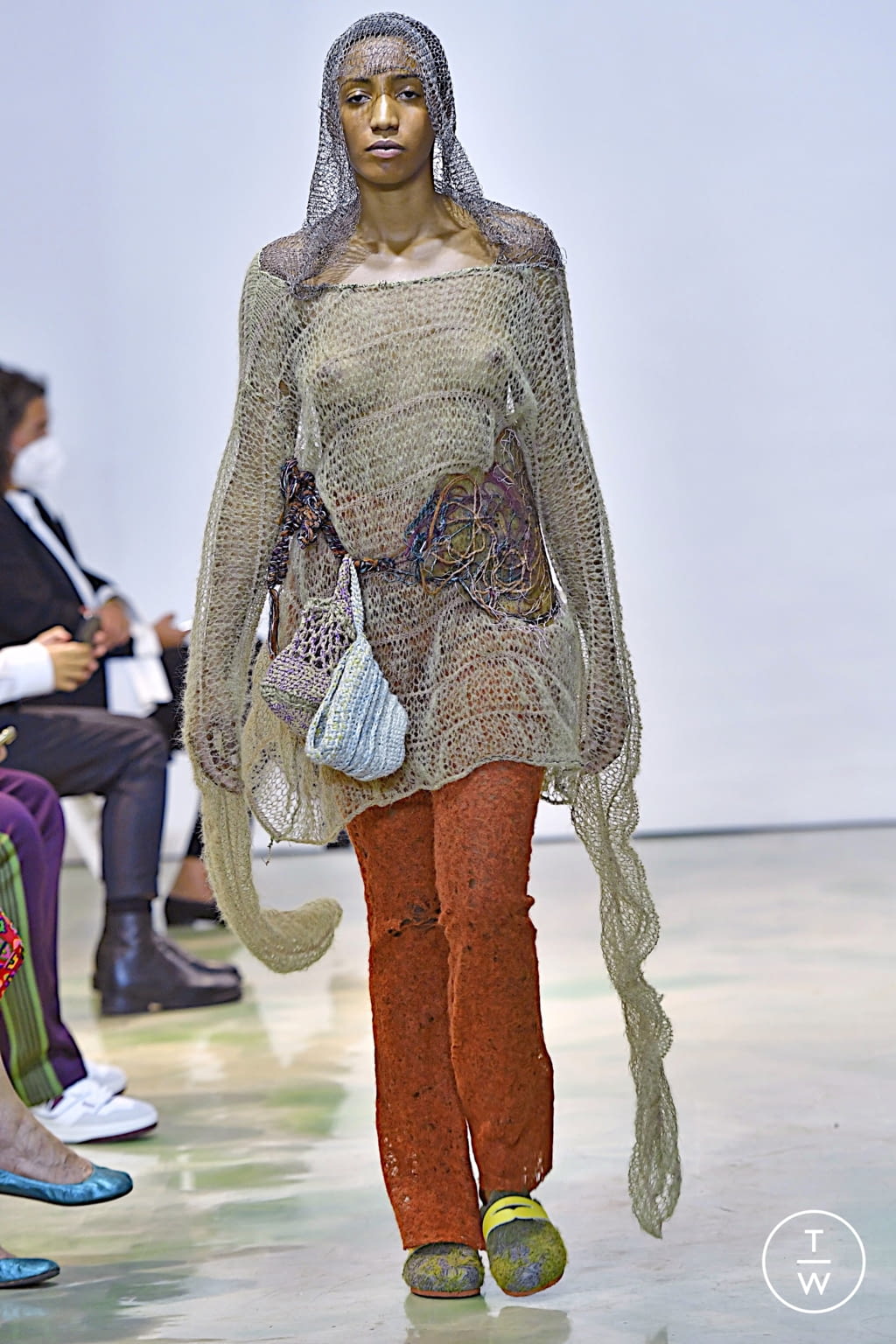 Fashion Week Milan Spring/Summer 2022 look 2 from the Vitelli collection womenswear
