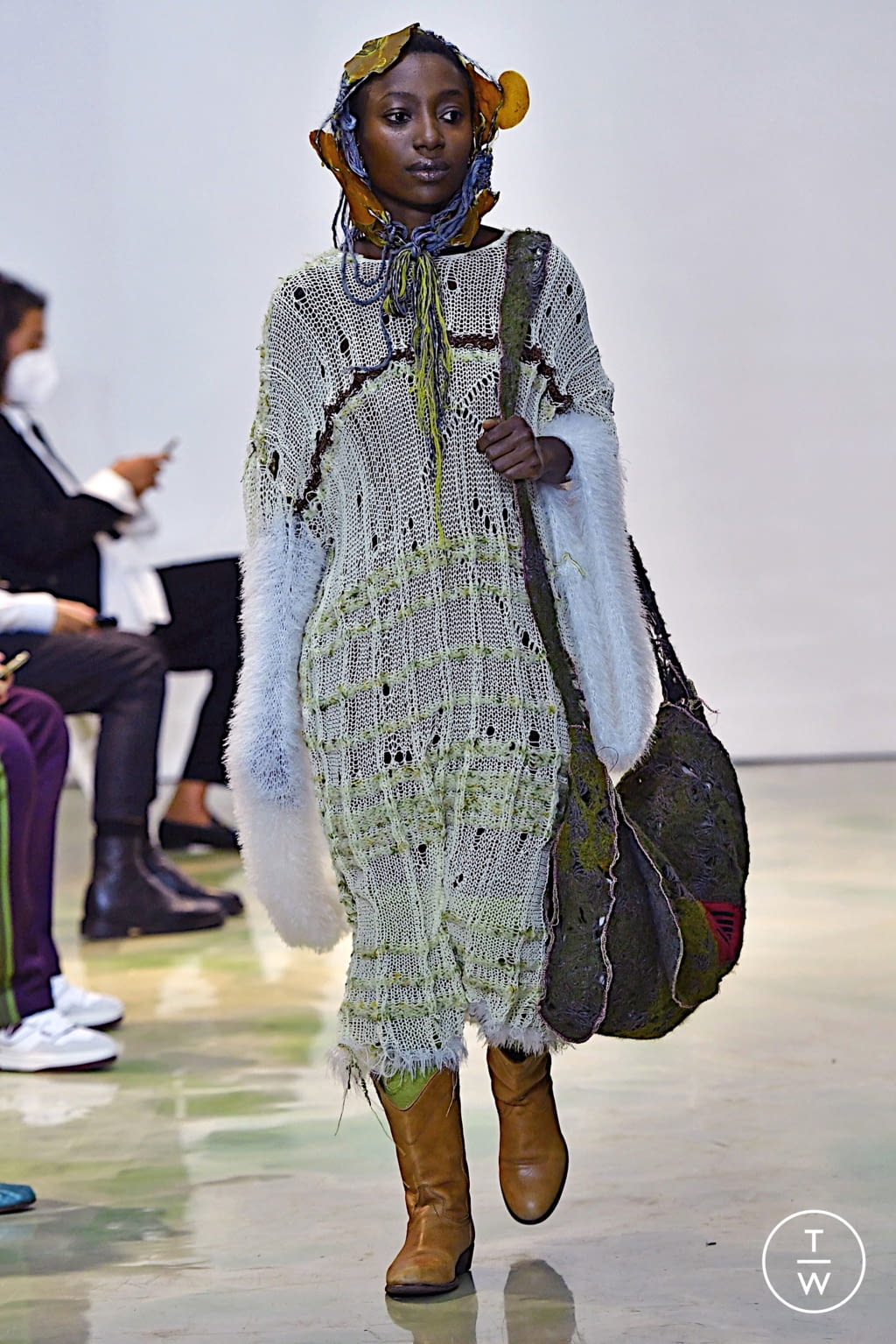 Fashion Week Milan Spring/Summer 2022 look 12 from the Vitelli collection womenswear