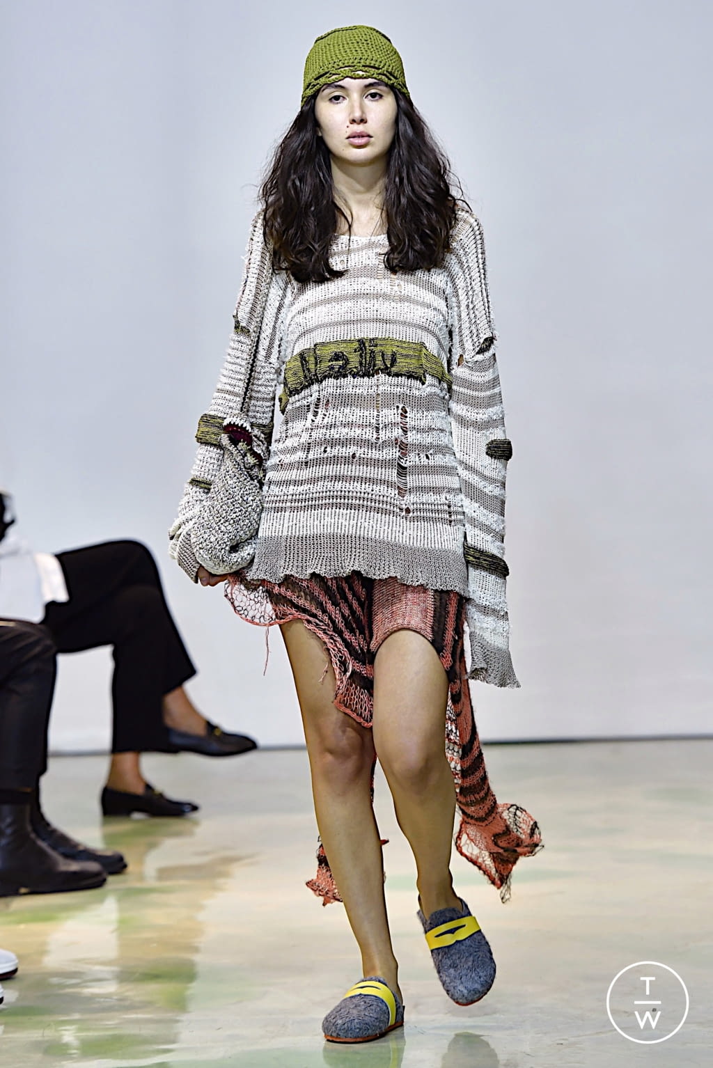 Fashion Week Milan Spring/Summer 2022 look 23 from the Vitelli collection 女装