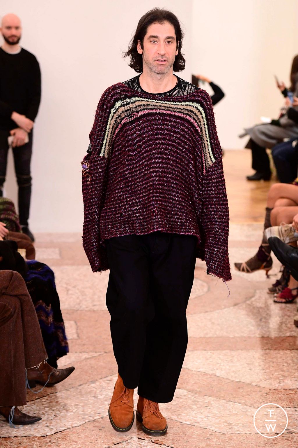 Fashion Week Milan Fall/Winter 2023 look 1 from the Vitelli collection womenswear