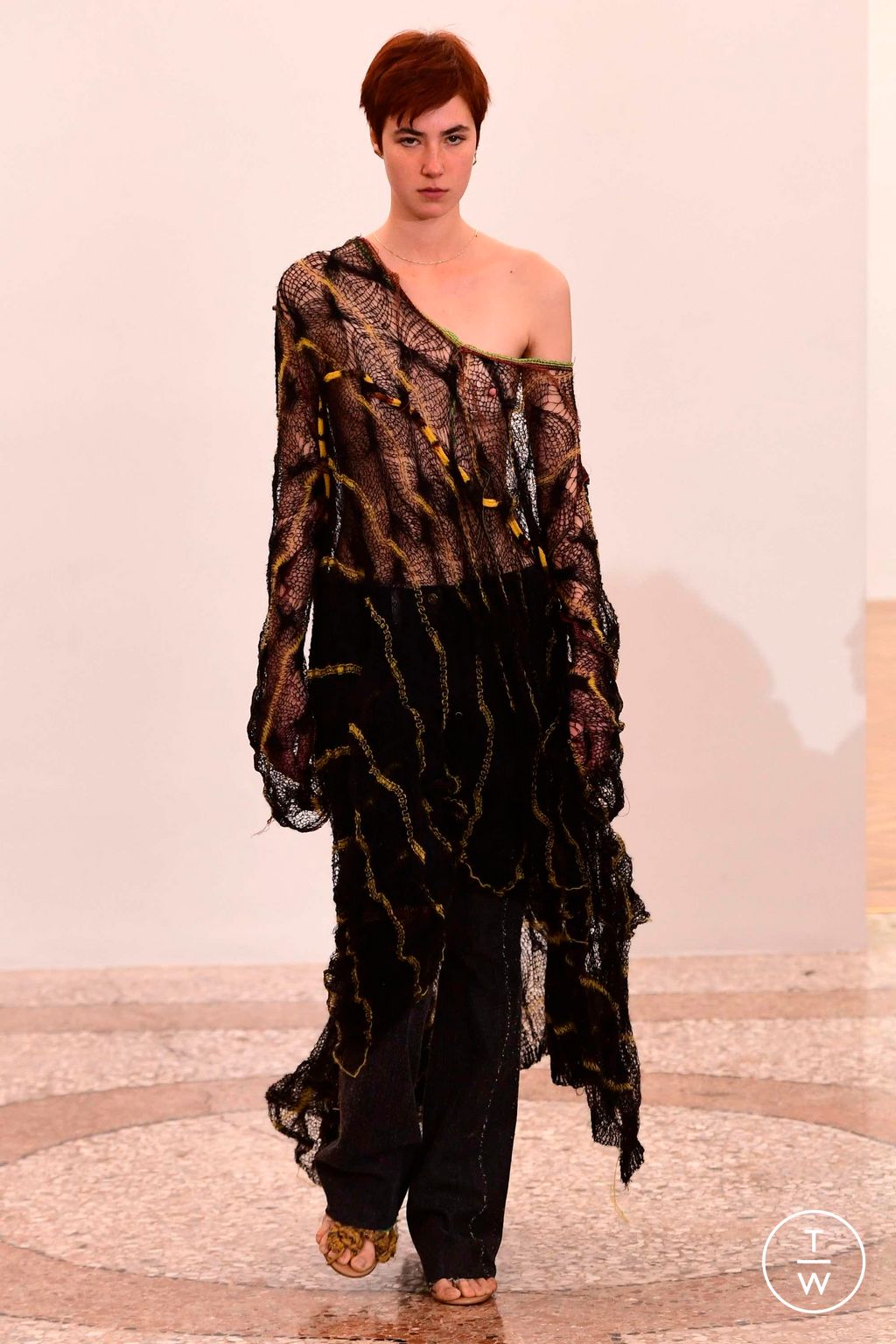 Fashion Week Milan Fall/Winter 2023 look 7 de la collection Vitelli womenswear