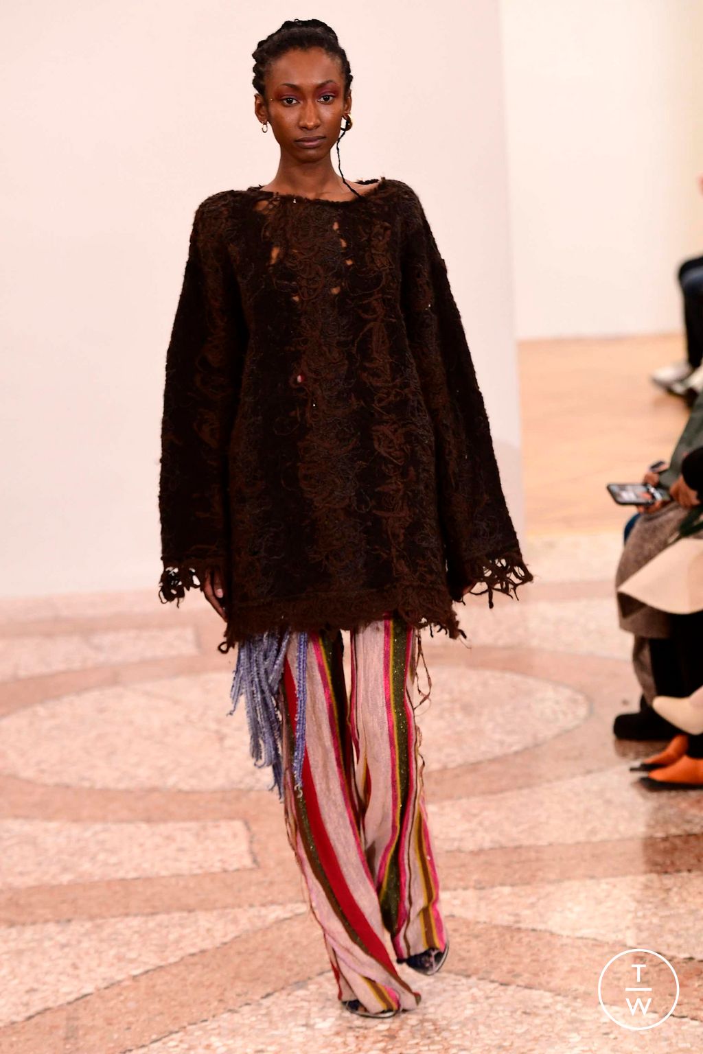 Fashion Week Milan Fall/Winter 2023 look 12 de la collection Vitelli womenswear