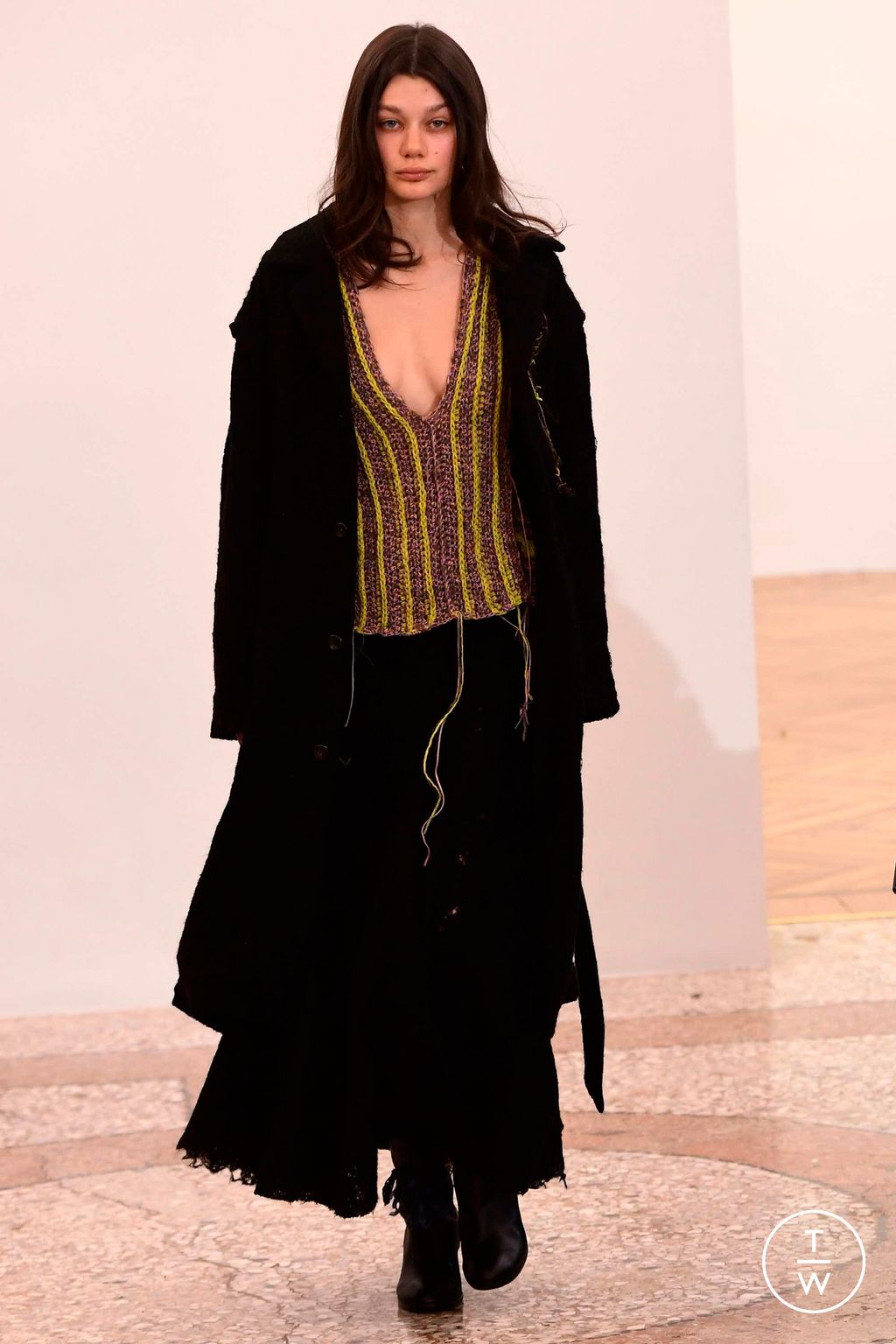 Fashion Week Milan Fall/Winter 2023 look 15 from the Vitelli collection womenswear