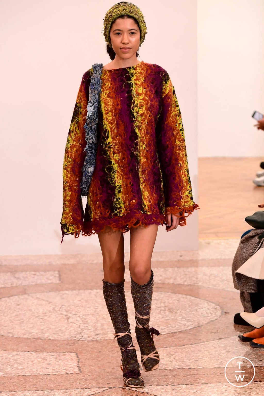 Fashion Week Milan Fall/Winter 2023 look 32 from the Vitelli collection womenswear
