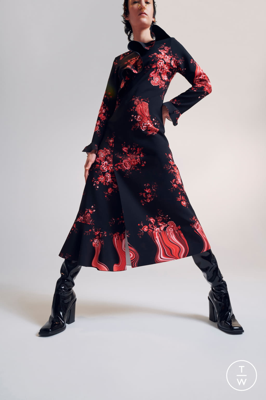 Fashion Week Milan Pre-Fall 2021 look 18 from the Vivetta collection womenswear
