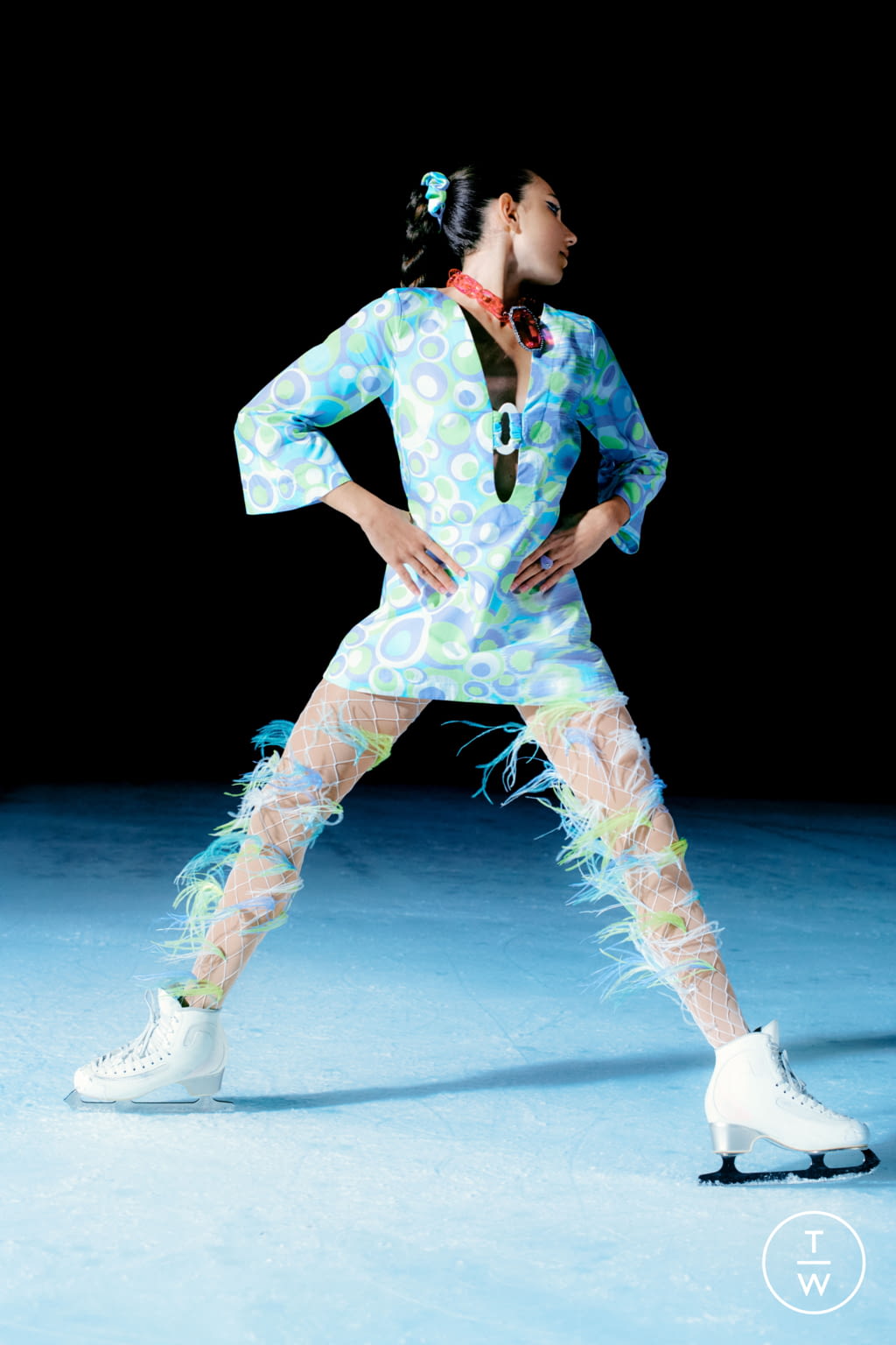 Fashion Week Milan Spring/Summer 2022 look 6 from the Vivetta collection 女装