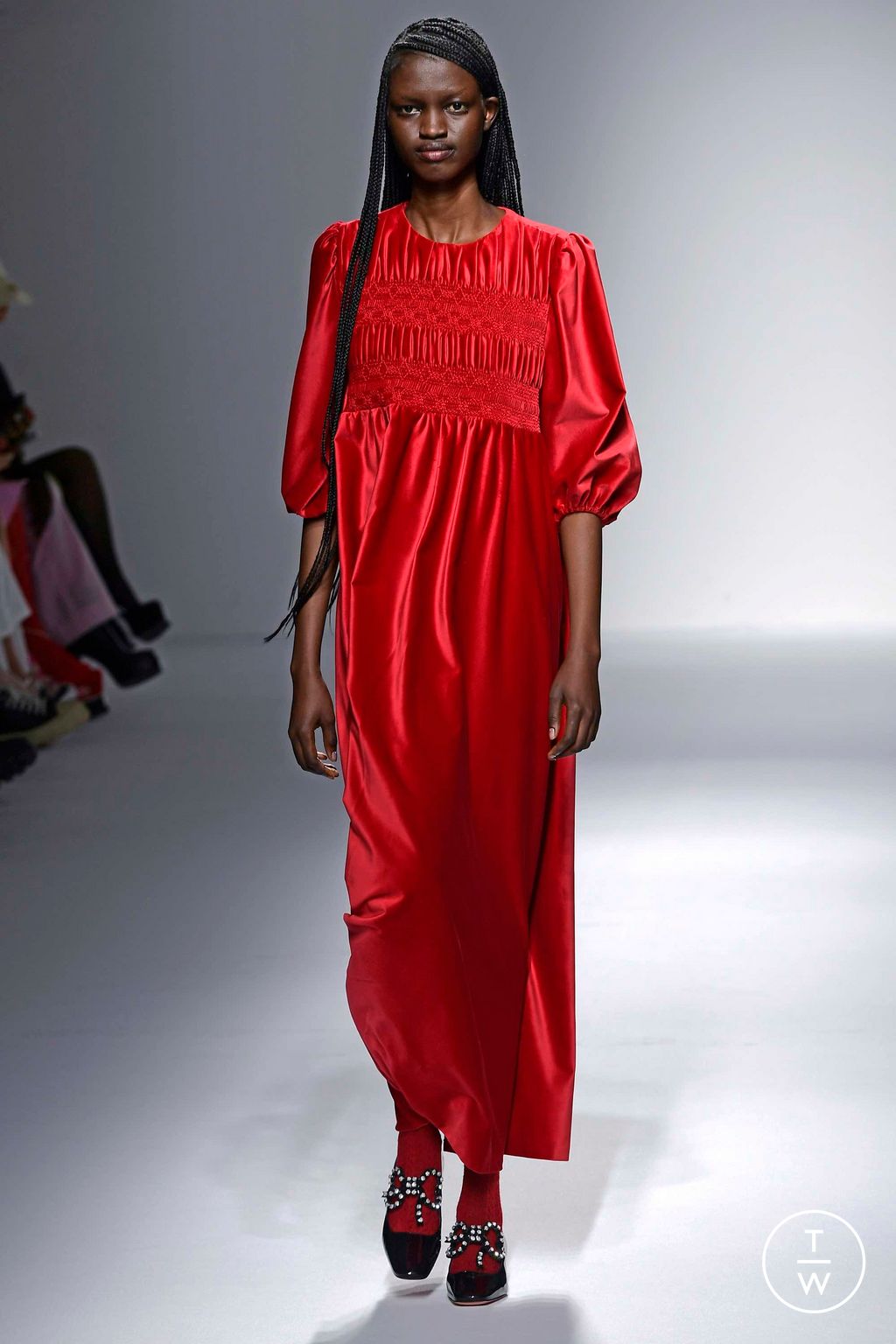 Fashion Week Milan Fall/Winter 2023 look 1 de la collection Vivetta womenswear