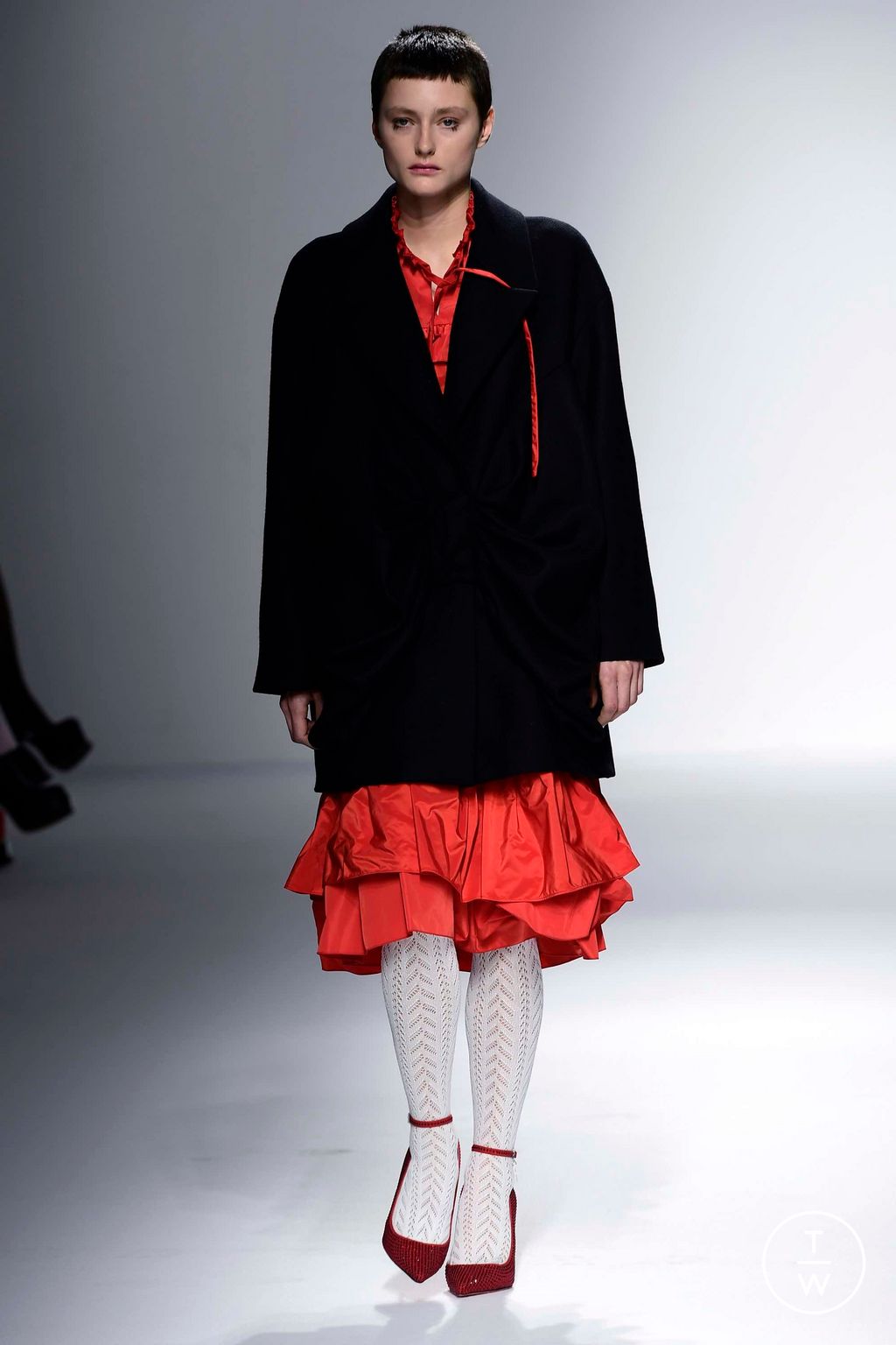 Fashion Week Milan Fall/Winter 2023 look 3 from the Vivetta collection womenswear