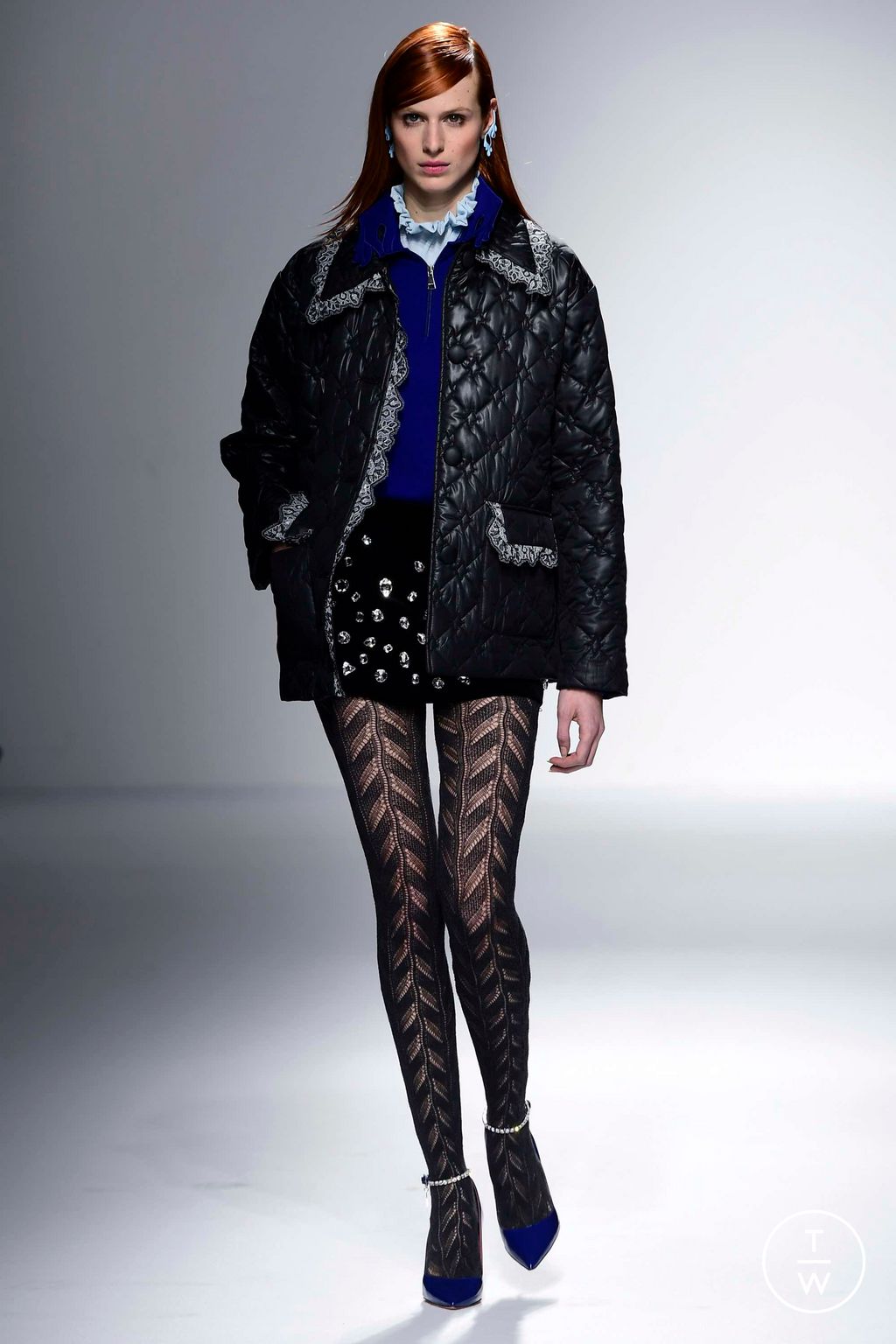 Fashion Week Milan Fall/Winter 2023 look 21 from the Vivetta collection 女装