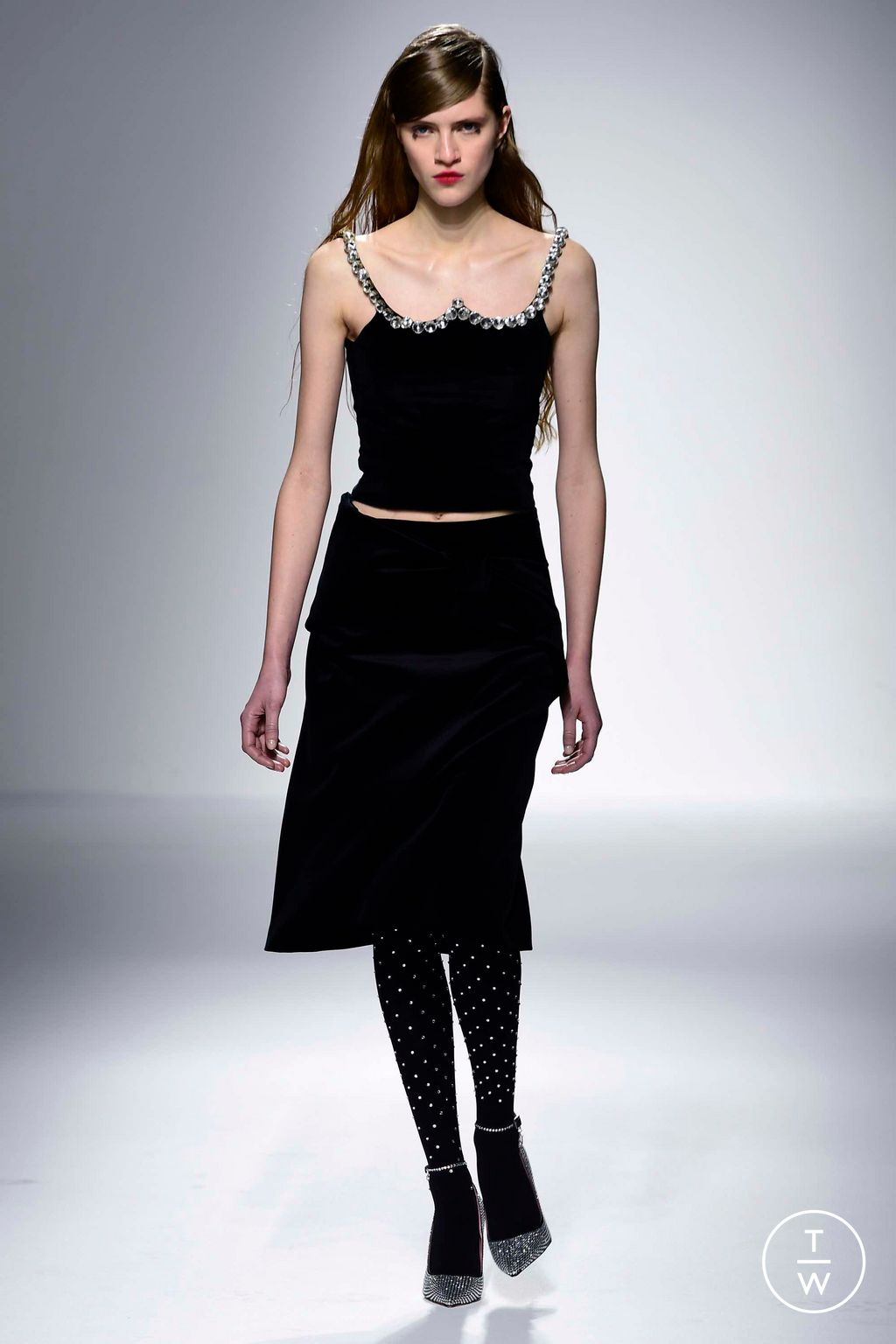 Fashion Week Milan Fall/Winter 2023 look 25 de la collection Vivetta womenswear