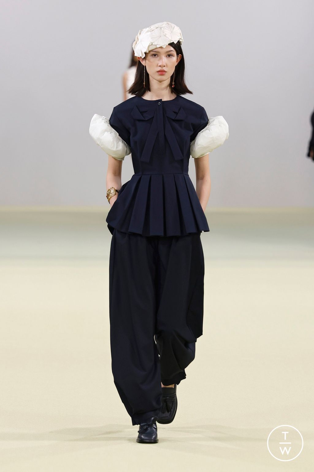 Fashion Week Milan Fall/Winter 2026 look 5 from the Vivetta collection womenswear