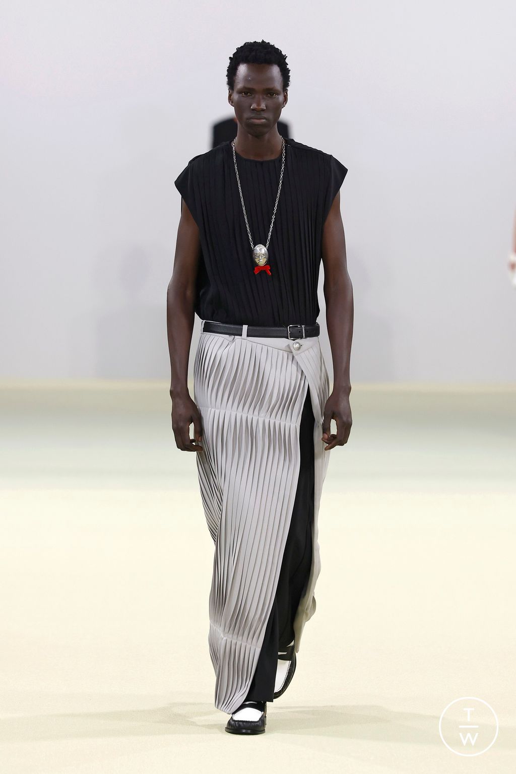 Fashion Week Milan Fall/Winter 2026 look 8 from the Vivetta collection womenswear