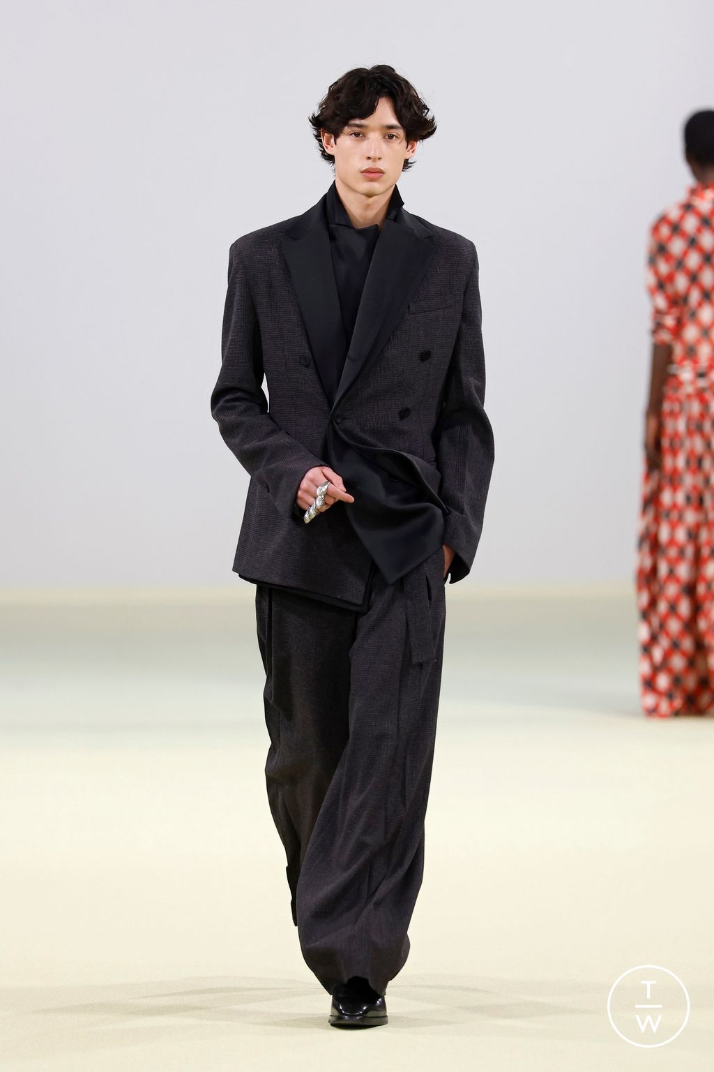 Fashion Week Milan Fall/Winter 2026 look 13 from the Vivetta collection womenswear