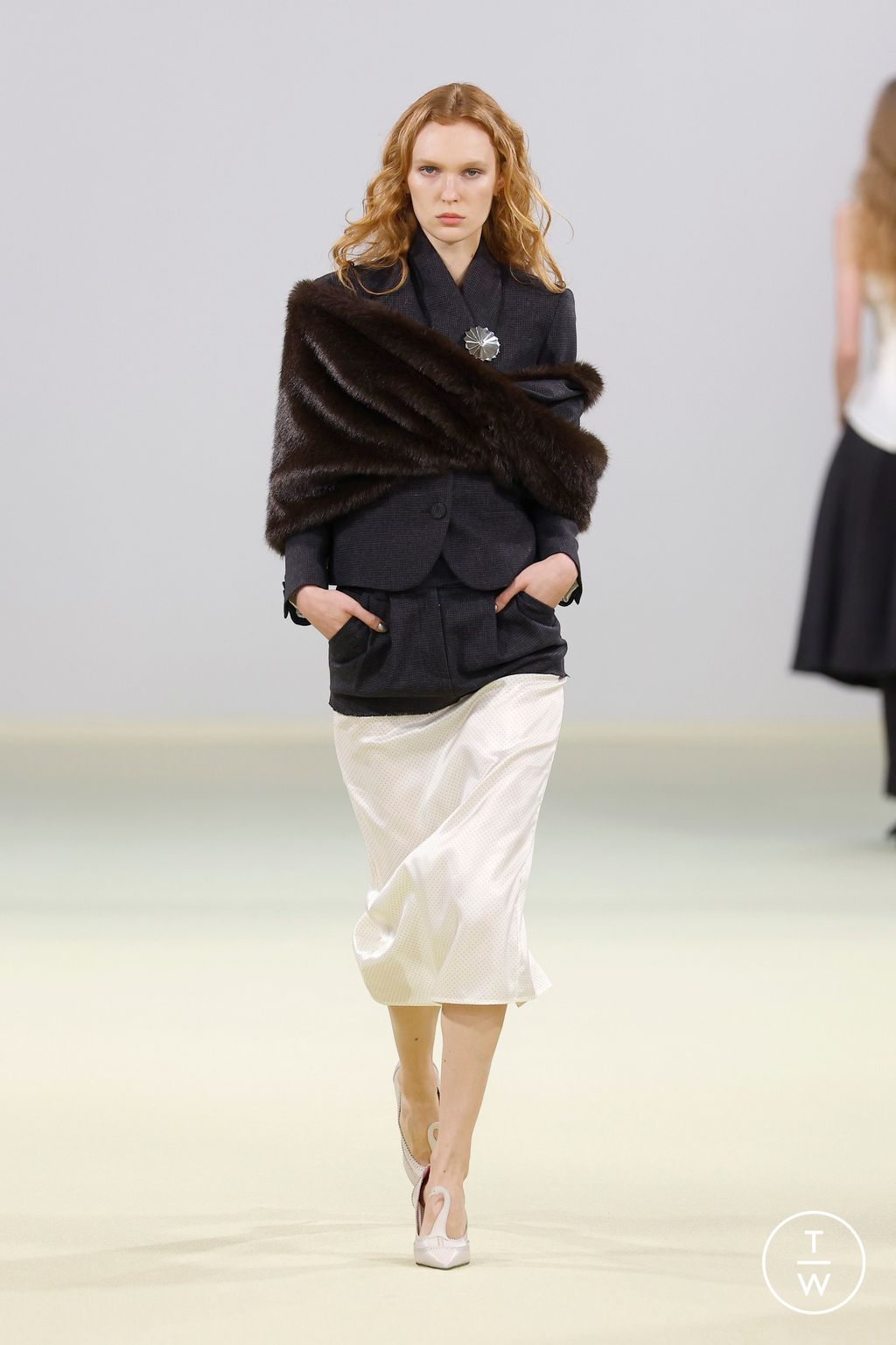 Fashion Week Milan Fall/Winter 2026 look 18 from the Vivetta collection womenswear