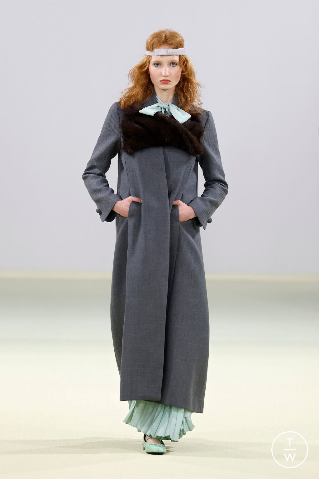 Fashion Week Milan Fall/Winter 2026 look 20 from the Vivetta collection womenswear