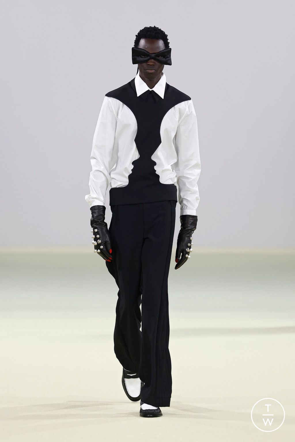 Fashion Week Milan Fall/Winter 2026 look 34 from the Vivetta collection womenswear