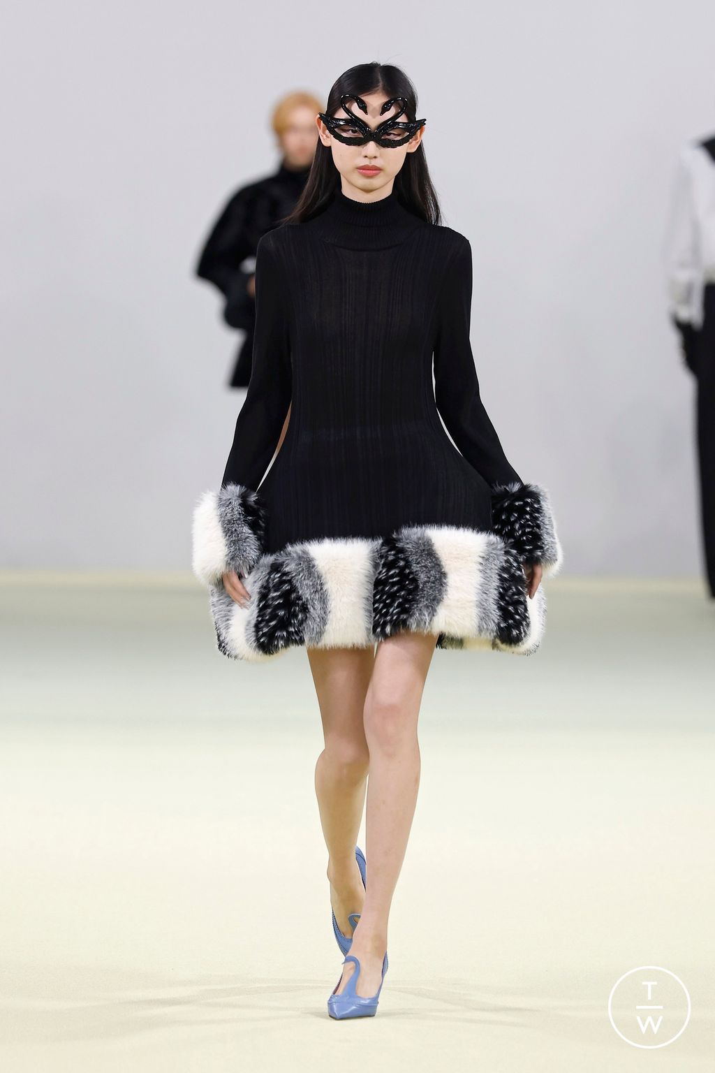 Fashion Week Milan Fall/Winter 2026 look 36 from the Vivetta collection womenswear
