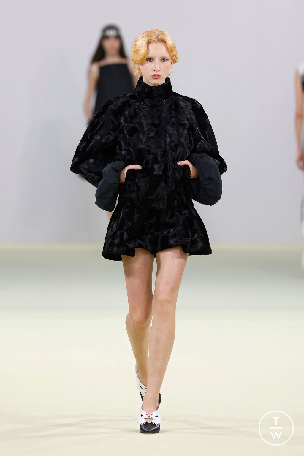 Fashion Week Milan Fall/Winter 2026 look 37 from the Vivetta collection womenswear