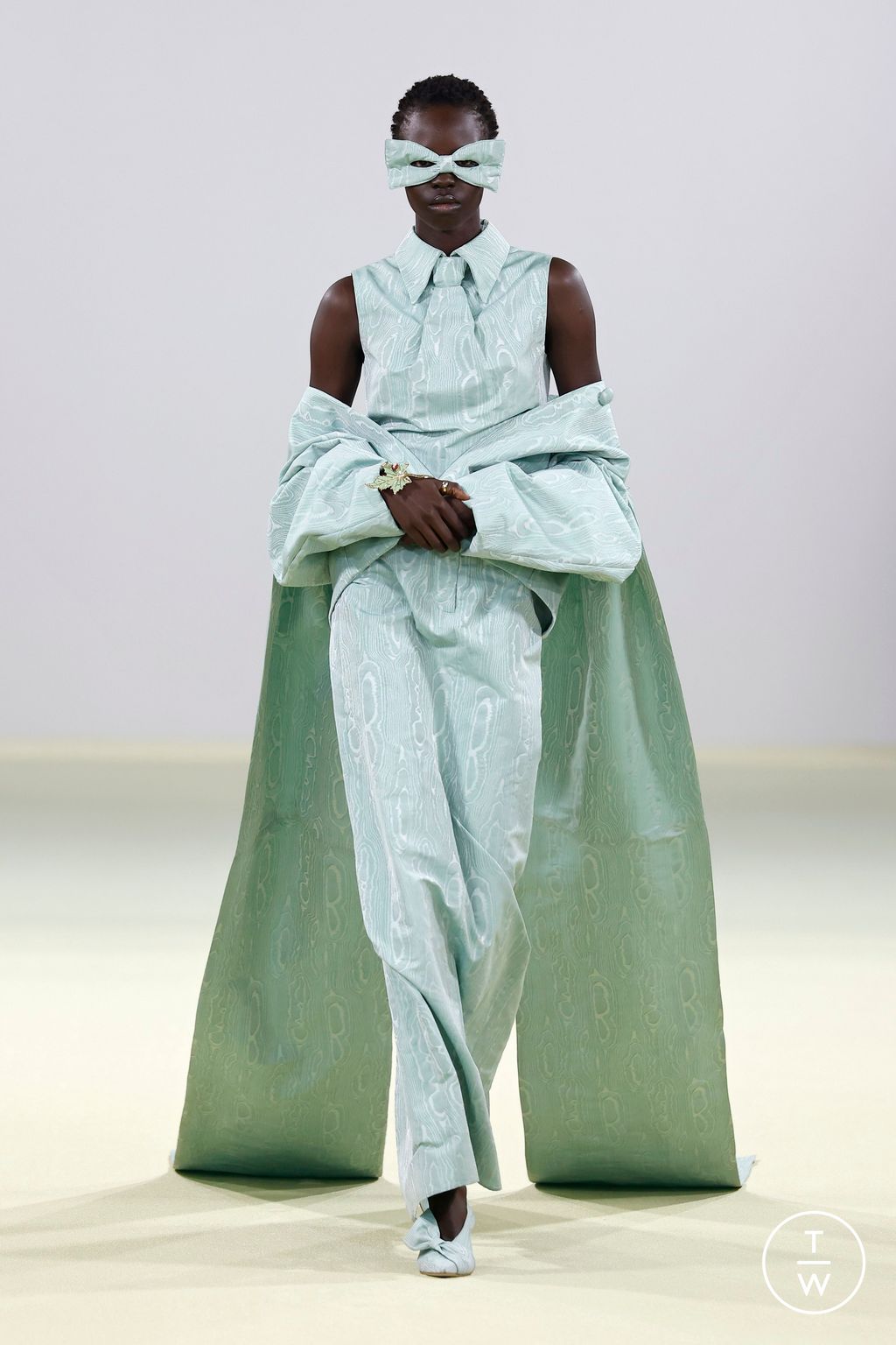 Fashion Week Milan Fall/Winter 2026 look 40 from the Vivetta collection womenswear