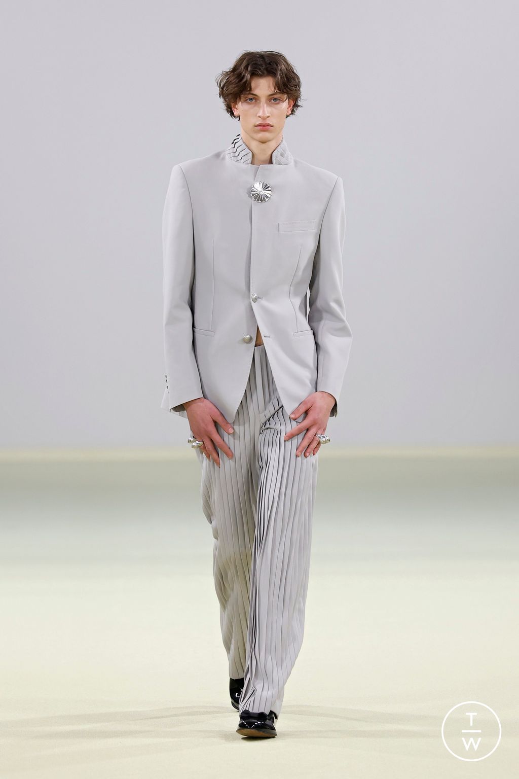 Fashion Week Milan Fall/Winter 2026 look 42 from the Vivetta collection womenswear