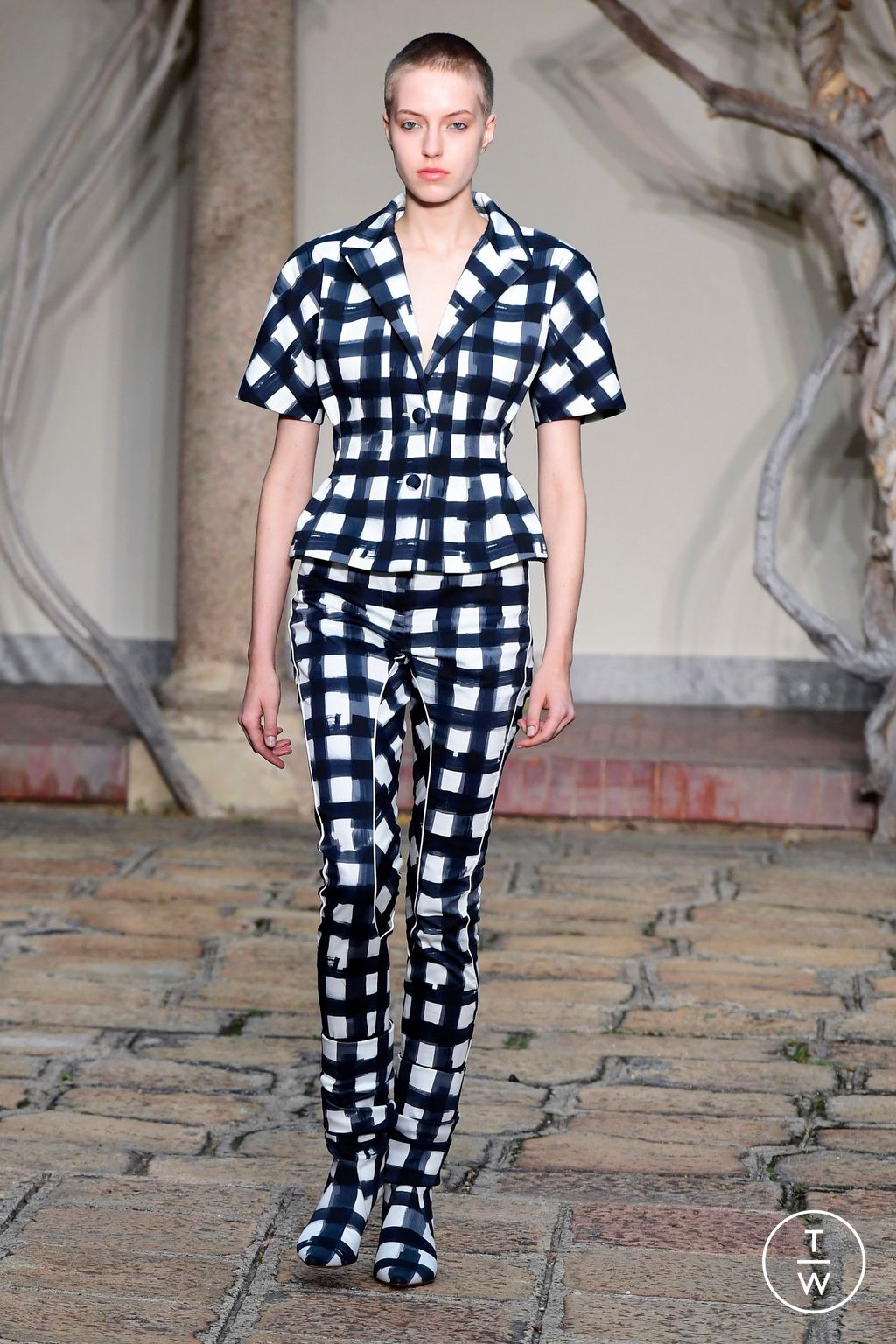 Fashion Week Milan Spring/Summer 2024 look 14 from the Vivetta collection womenswear