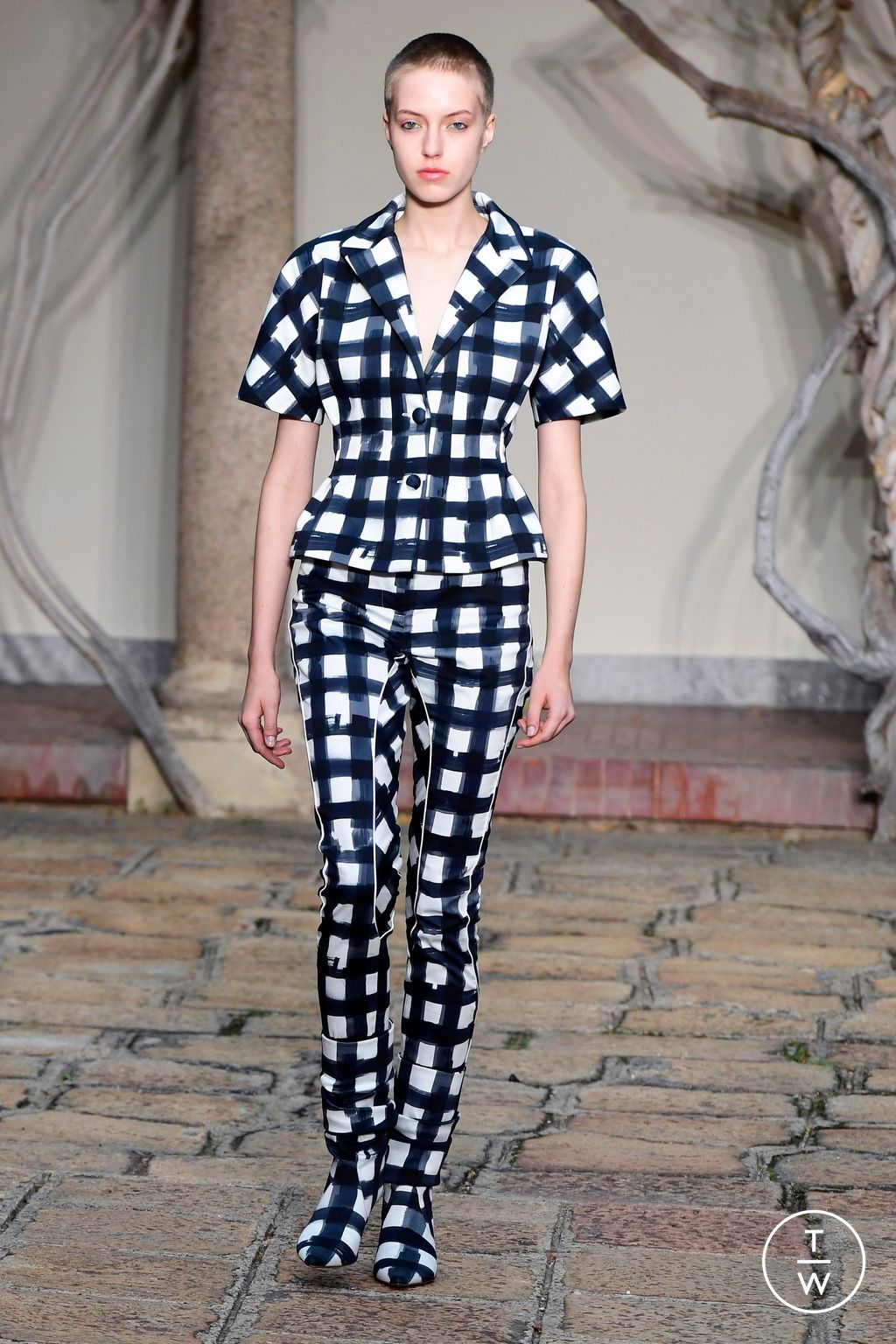 Fashion Week Milan Spring/Summer 2024 look 14 from the Vivetta collection 女装