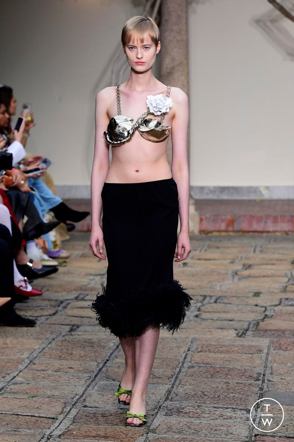 Fashion Week Milan Spring/Summer 2024 look 24 from the Vivetta collection 女装