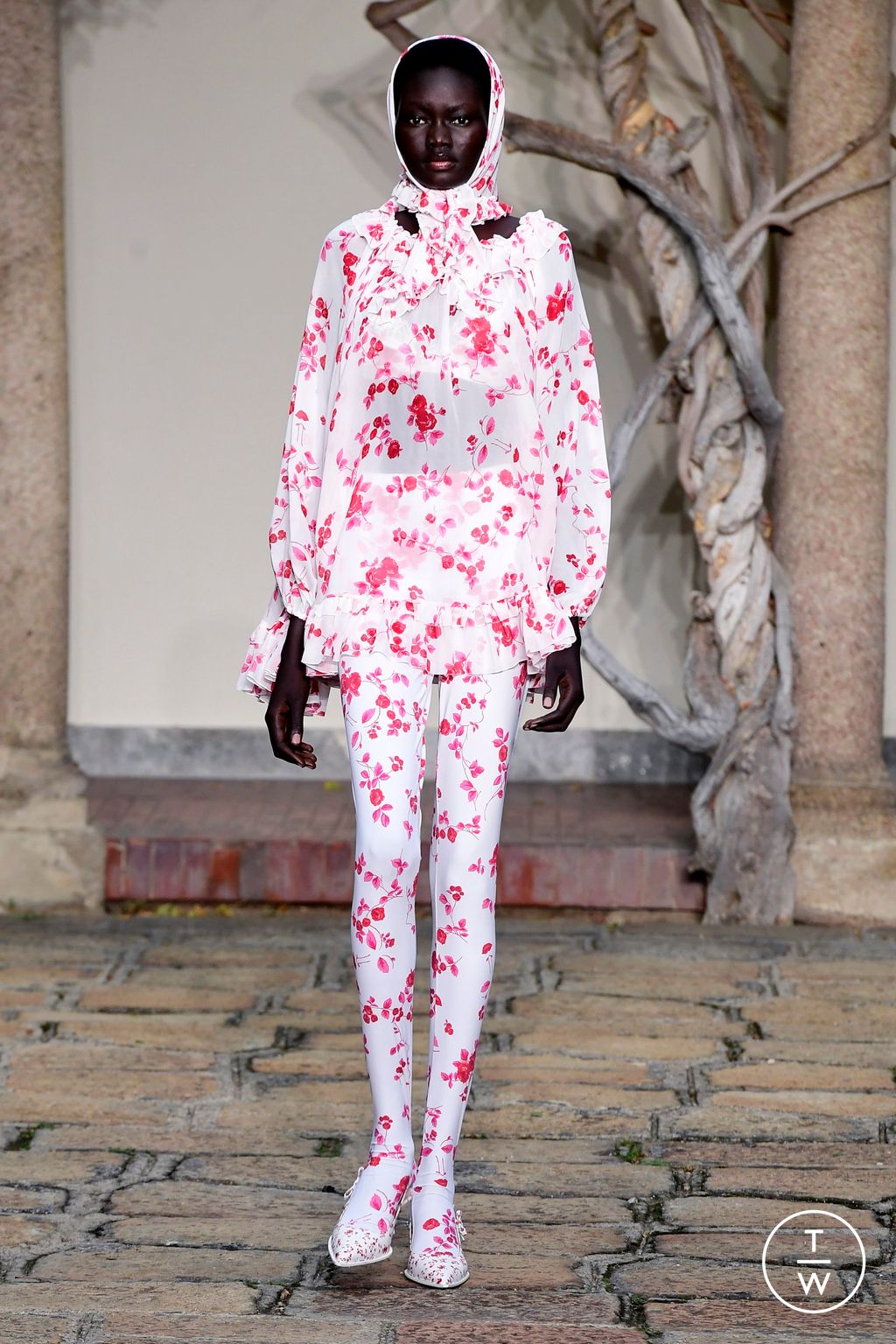 Fashion Week Milan Spring/Summer 2024 look 28 from the Vivetta collection womenswear