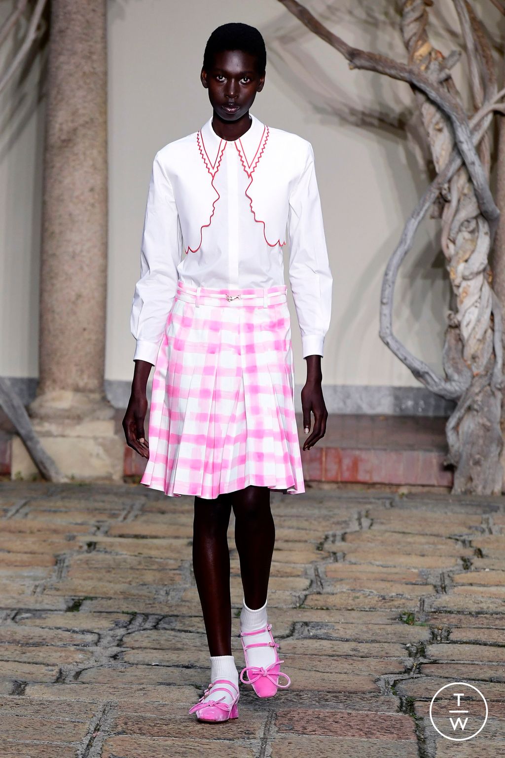 Fashion Week Milan Spring/Summer 2024 look 33 from the Vivetta collection womenswear