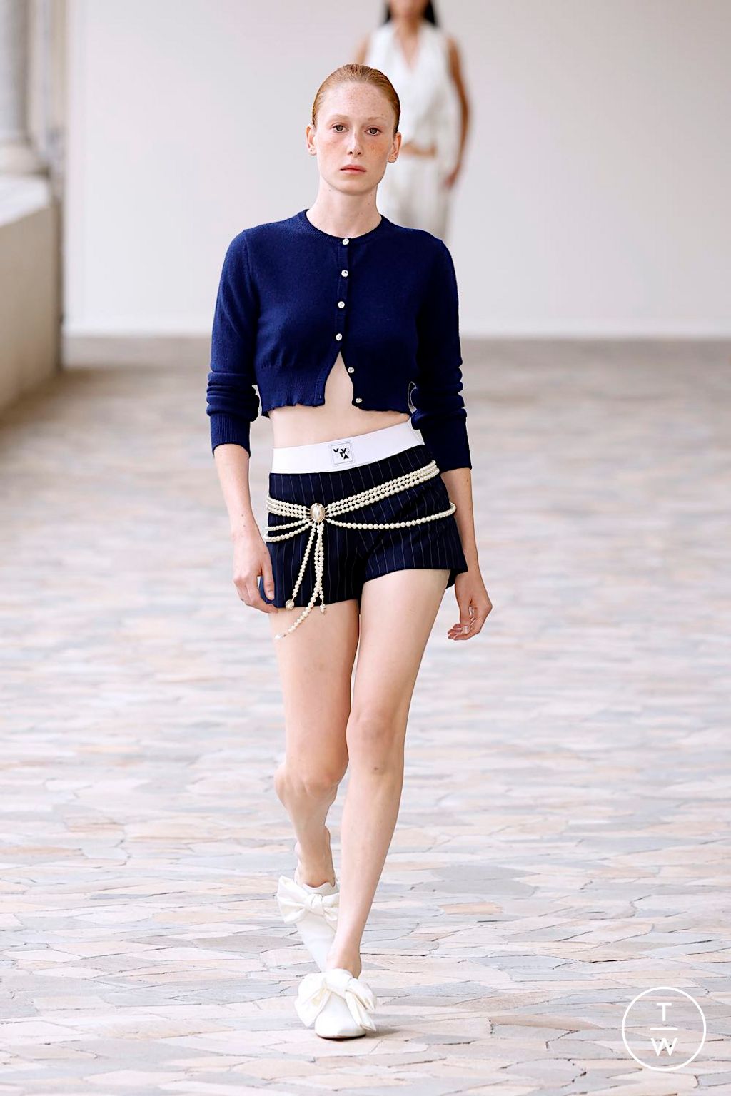 Fashion Week Milan Spring/Summer 2025 look 3 from the Vivetta collection womenswear