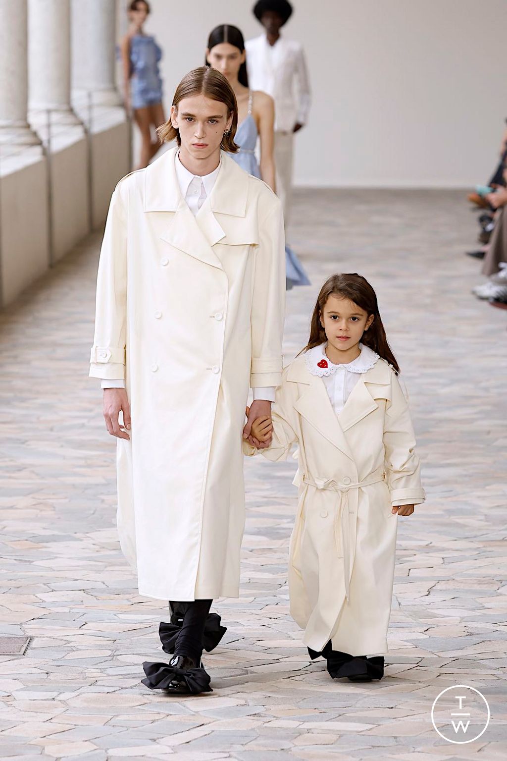 Fashion Week Milan Spring/Summer 2025 look 11 from the Vivetta collection 女装