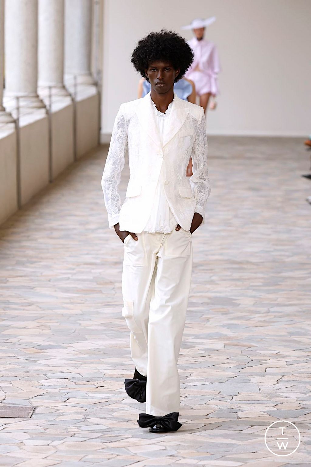 Fashion Week Milan Spring/Summer 2025 look 13 from the Vivetta collection womenswear