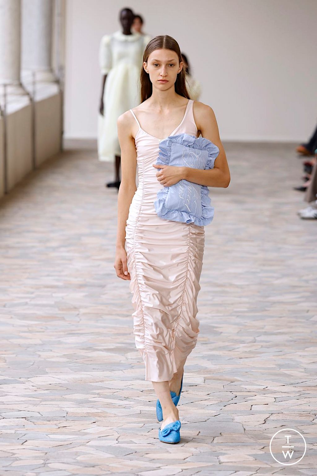 Fashion Week Milan Spring/Summer 2025 look 17 de la collection Vivetta womenswear