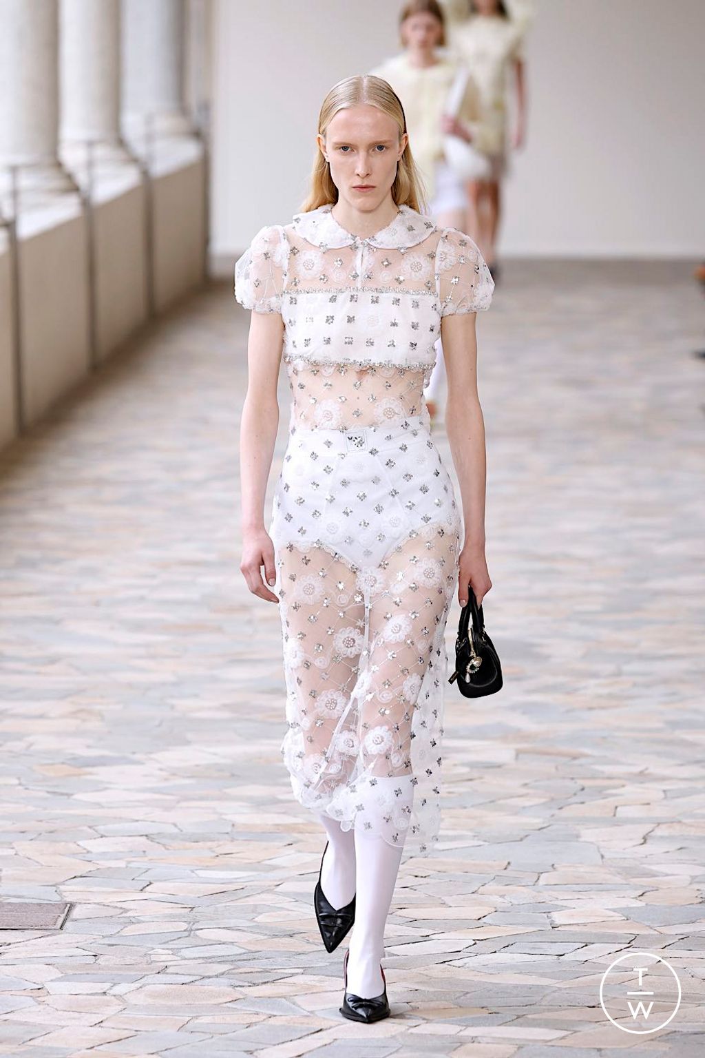 Fashion Week Milan Spring/Summer 2025 look 21 from the Vivetta collection womenswear