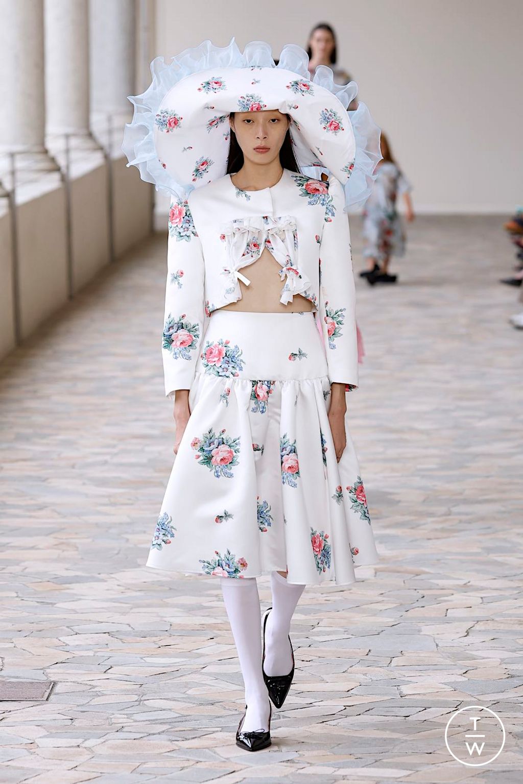 Fashion Week Milan Spring/Summer 2025 look 27 from the Vivetta collection womenswear