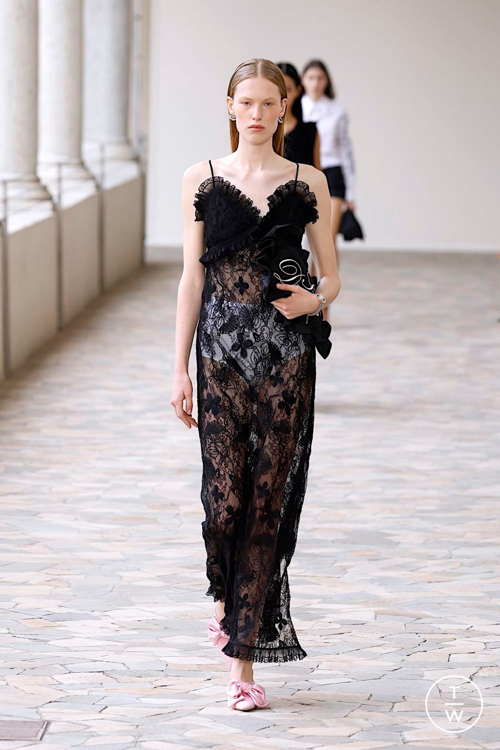 Fashion Week Milan Spring/Summer 2025 look 30 from the Vivetta collection womenswear