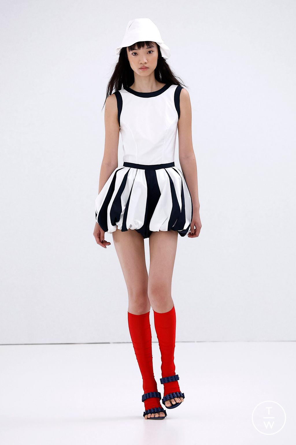 Fashion Week Milan Spring/Summer 2026 look 3 de la collection Vivetta womenswear